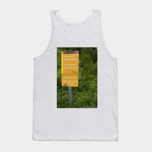 Where I Go Hiking - 1 © Tank Top